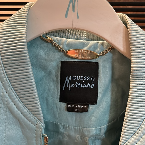 Guess by Marciano genuine leather bomber - Picture 2 of 8